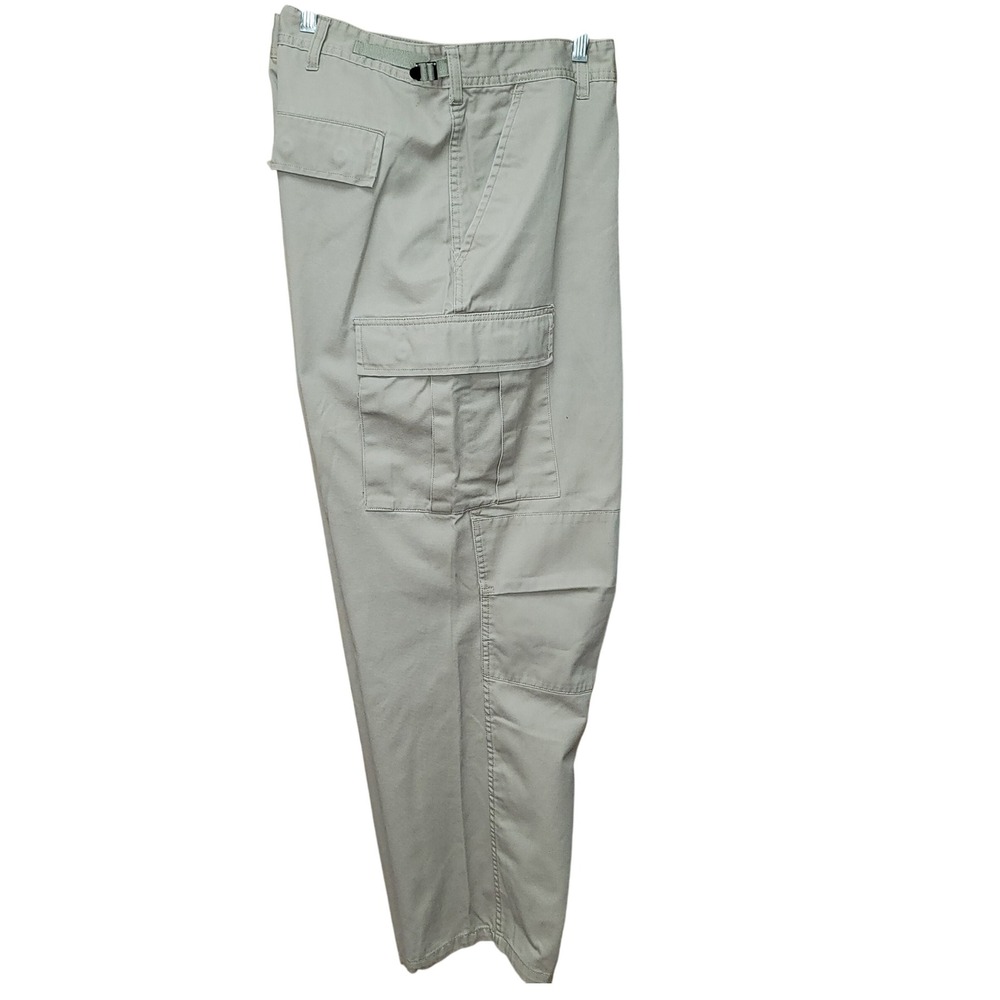 Rothco Battle Men Vintage XXL Paratrooper Khaki Military Cargo Pant Y2K Gorpcore